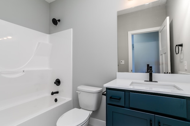 700 Brockton Dr, Columbia, MO 65201 - full bath with toilet, vanity, tub / shower combination, and baseboards