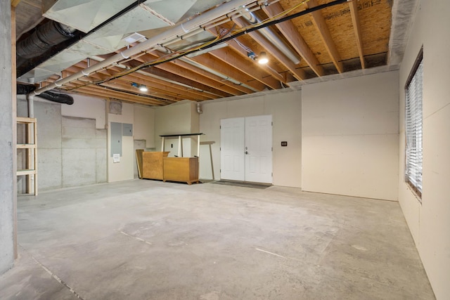 3207 Rivington Dr, Columbia, MO 65203 - unfinished below grade area featuring electric panel