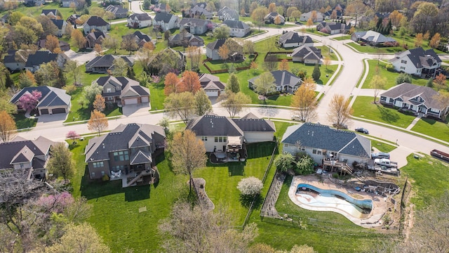 5109 Newbury Way, Columbia, MO 65203 - aerial view with a residential view