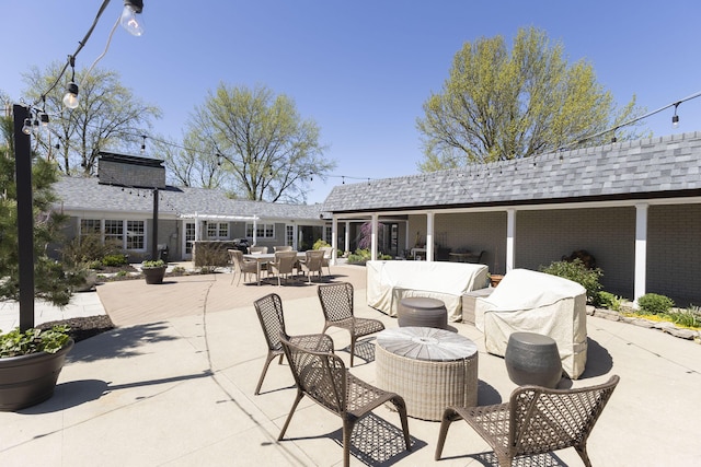 30 Holman Rd, Moberly, MO 65270 - view of patio / terrace featuring an outdoor living space and outdoor dining space