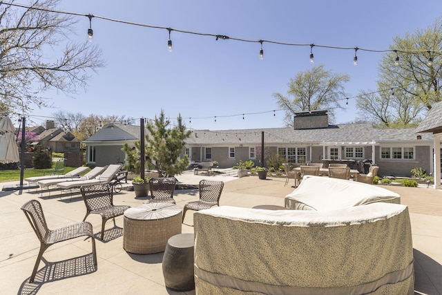 30 Holman Rd, Moberly, MO 65270 - view of patio / terrace featuring an outdoor living space
