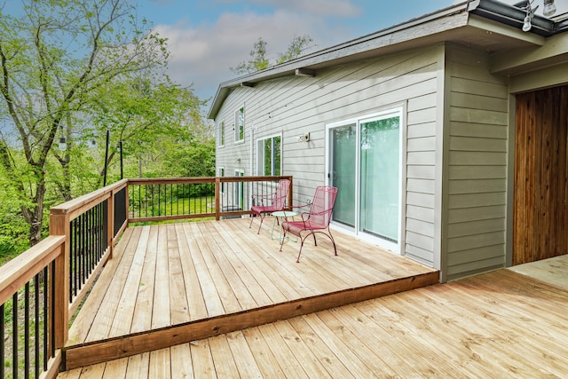 view of deck