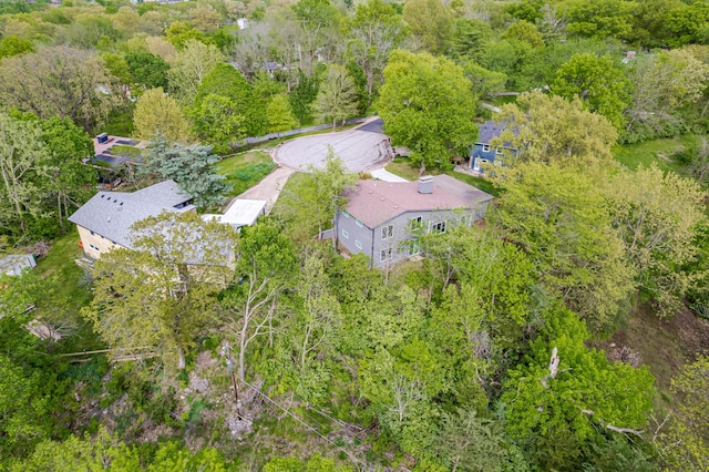 aerial overview of property's location