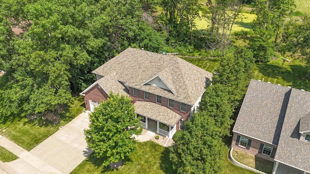 901 Fox Run, Moberly, MO 65270 - aerial view of property and surrounding area