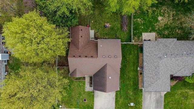 3701 Churchill Dr, Columbia, MO 65201 - birds eye view of property
