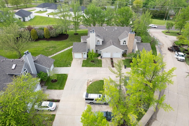 aerial view