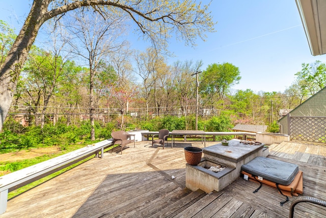 view of deck