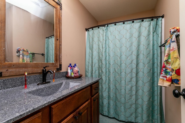 full bath featuring vanity