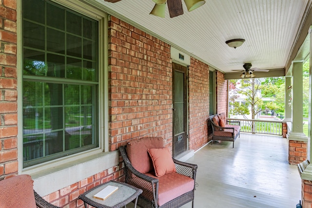 403 Westmount Ave, Columbia, MO 65203 - deck with a porch and ceiling fan
