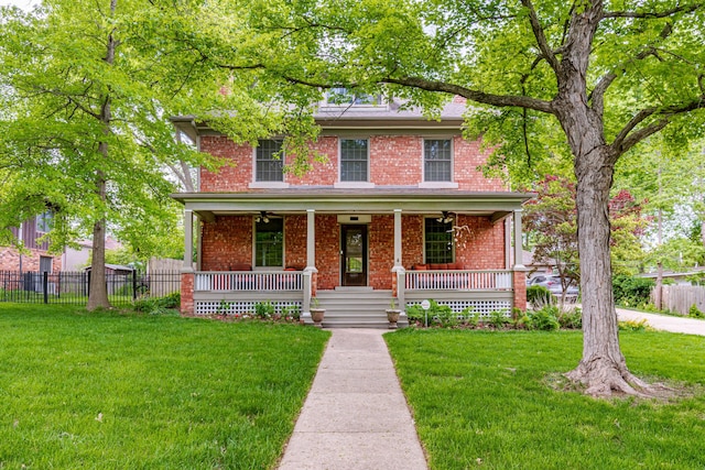 403 Westmount Ave, Columbia, MO 65203 - view of front facade with brick siding and a porch