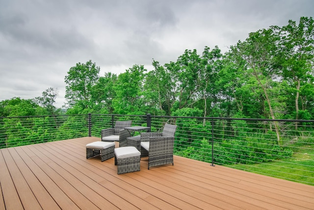 424 Angels Rest Way, Columbia, MO 65203 - view of wooden terrace