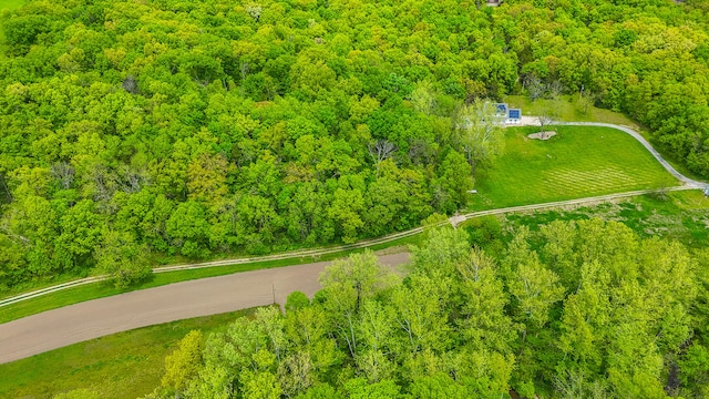 7751 W Old Barclay Creek Ln, Columbia, MO 65202 - bird's eye view of a forest