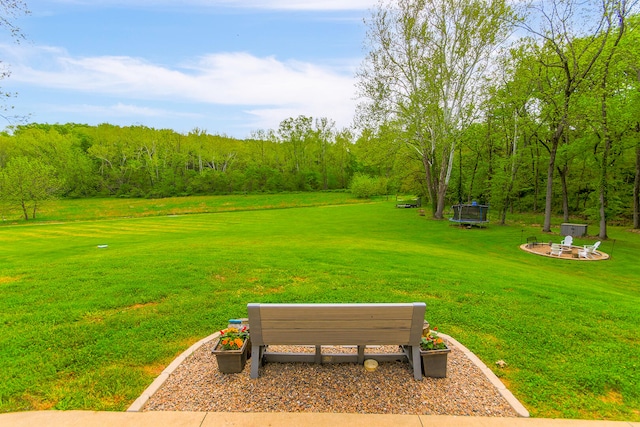 7751 W Old Barclay Creek Ln, Columbia, MO 65202 - view of property's community with a lawn
