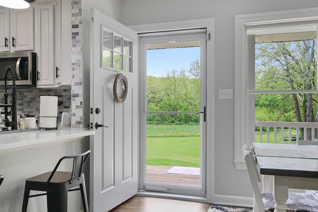 7751 W Old Barclay Creek Ln, Columbia, MO 65202 - view of doorway to outside