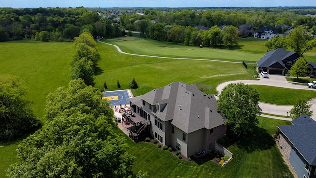 6507 Crooked Switch Ct, Columbia, MO 65201 - aerial perspective of suburban area