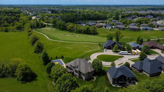 6507 Crooked Switch Ct, Columbia, MO 65201 - aerial view of residential area with a local golf course