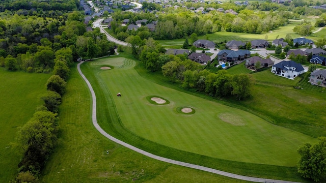 6507 Crooked Switch Ct, Columbia, MO 65201 - aerial view of residential area featuring a local golf course