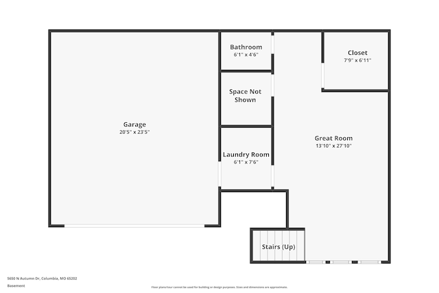 5650 N Autumn Dr, Columbia, MO 65202 - plan