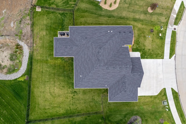 drone / aerial view