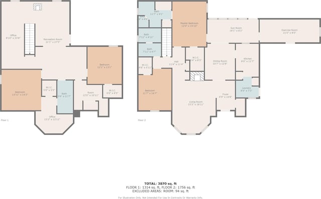 3005 Meghann Dr, Columbia, MO 65203 - floor plan