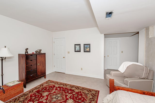3005 Meghann Dr, Columbia, MO 65203 - sitting room with baseboards and light carpet