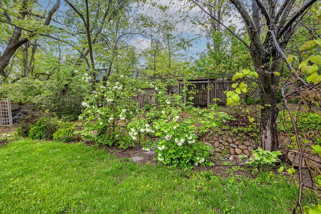 3005 Meghann Dr, Columbia, MO 65203 - view of yard featuring fence