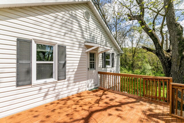 5435 N Creasy Springs Rd, Columbia, MO 65202 - view of deck