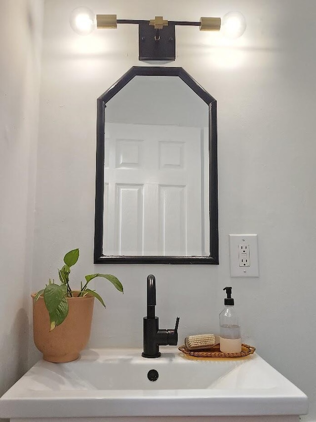 bathroom with a sink