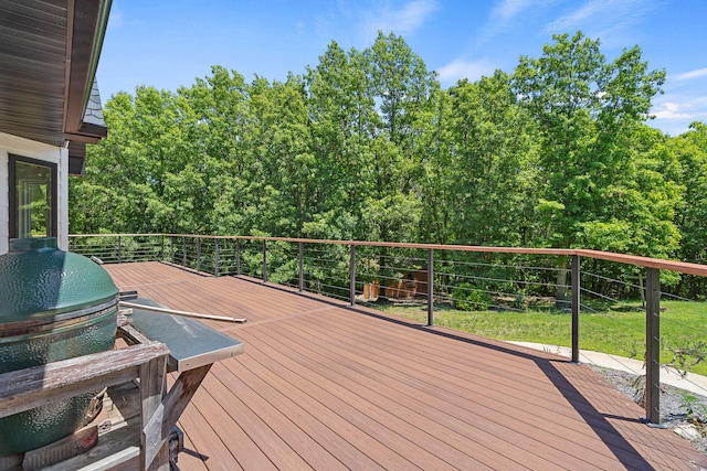 4520 County Road 1245, Moberly, MO 65270 - view of wooden deck