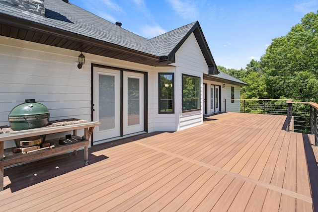 4520 County Road 1245, Moberly, MO 65270 - view of wooden deck