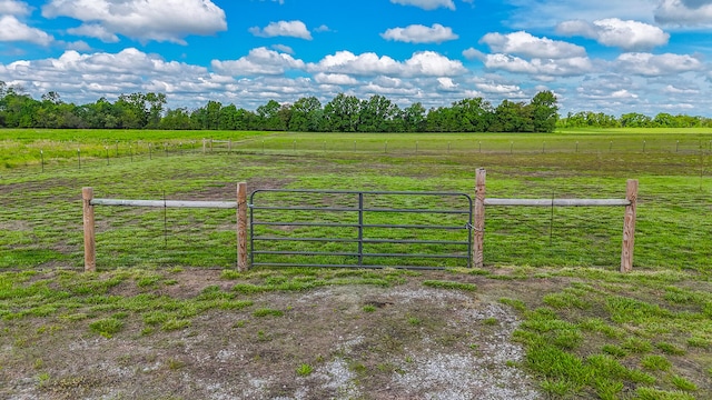 7495 N Rte Z, Columbia, MO 65202 - view of gate featuring fence and a rural view