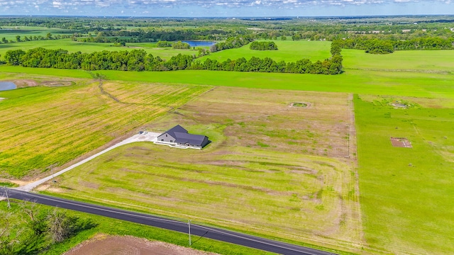 7495 N Rte Z, Columbia, MO 65202 - drone / aerial view featuring a water view