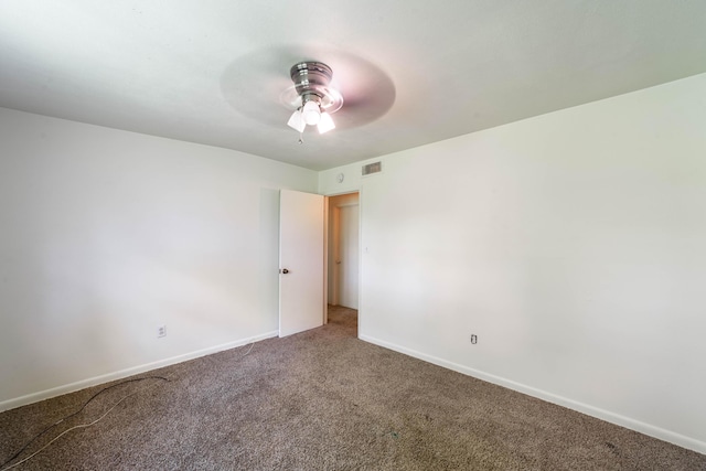 2621 White Gate Dr, Columbia, MO 65202 - unfurnished room featuring carpet, ceiling fan, and baseboards