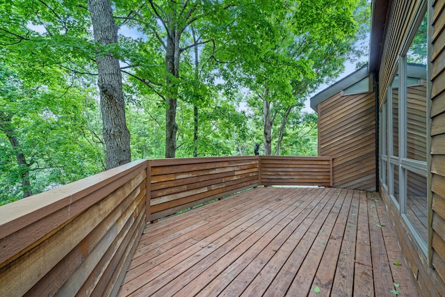 2036 Wendemere Ct, Jefferson City, MO 65109 - view of wooden deck