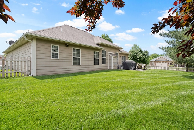 view of rear view of property