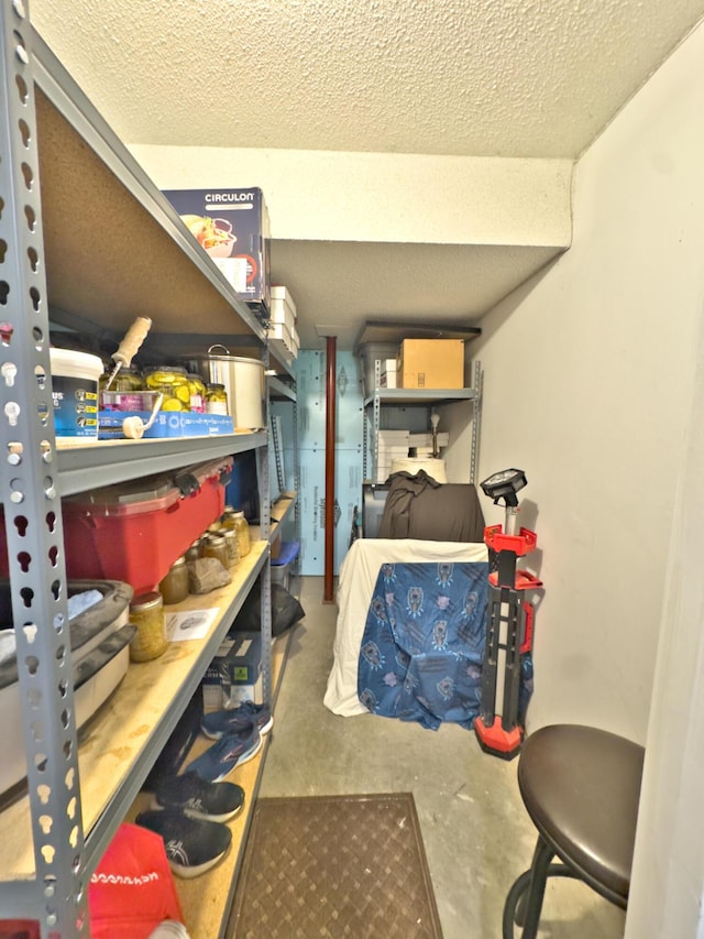 view of storage