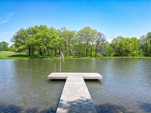 10155 E Union Church Rd, Centralia, MO 65240 - dock area with a water view