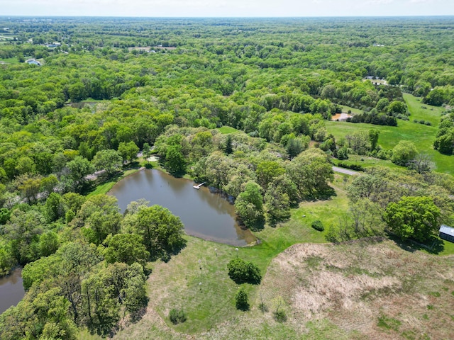 10155 E Union Church Rd, Centralia, MO 65240 - aerial view of a forest and a nearby body of water