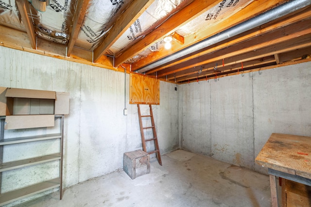 10155 E Union Church Rd, Centralia, MO 65240 - view of unfinished below grade area