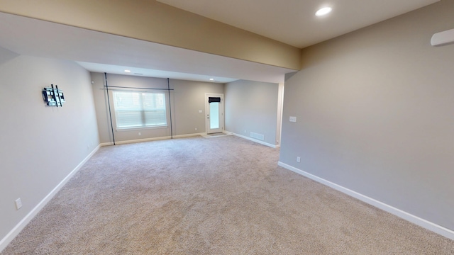 5492 Diversey Rdg, Columbia, MO 65203 - empty room with recessed lighting and carpet