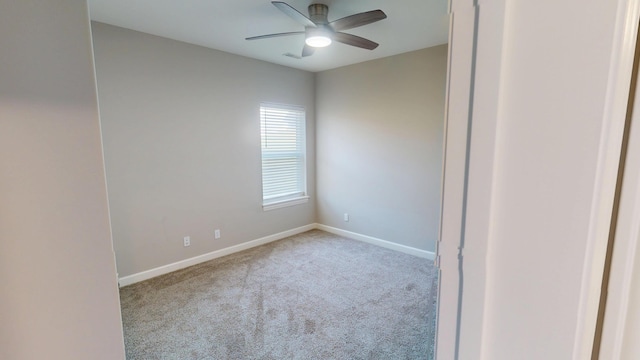 5492 Diversey Rdg, Columbia, MO 65203 - empty room featuring carpet floors and ceiling fan