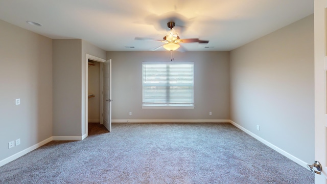 5492 Diversey Rdg, Columbia, MO 65203 - carpeted empty room with ceiling fan and baseboards