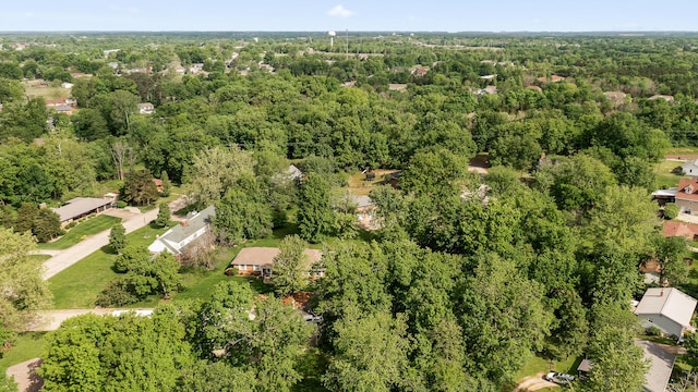 4 Halley Ct, Fulton, MO 65251 - aerial view of property's location with a heavily wooded area