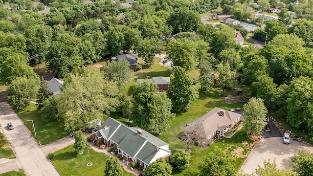 4 Halley Ct, Fulton, MO 65251 - aerial view of property's location with nearby suburban area