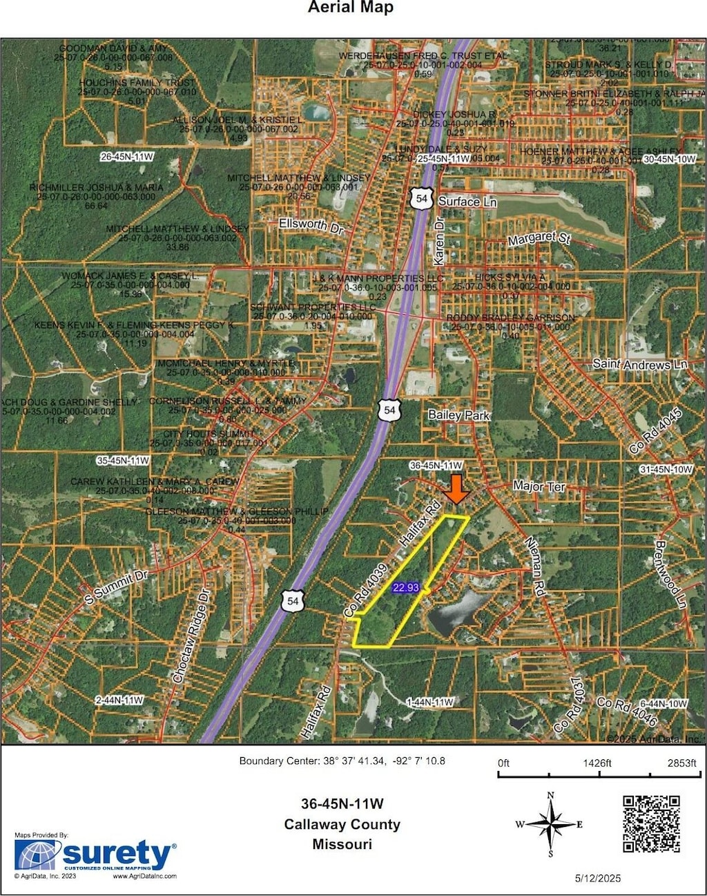 Halifax, Holts Summit, MO 65043
