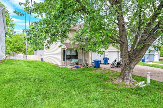 303 E Liberty Ln Unit A & B, Ashland, MO 63010 - view of front of home with driveway and a garage