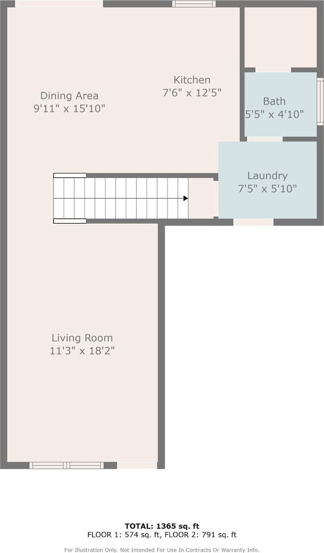 303 E Liberty Ln Unit A & B, Ashland, MO 63010 - home floor plan