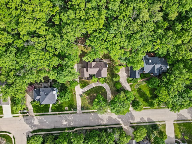 aerial overview of property's location