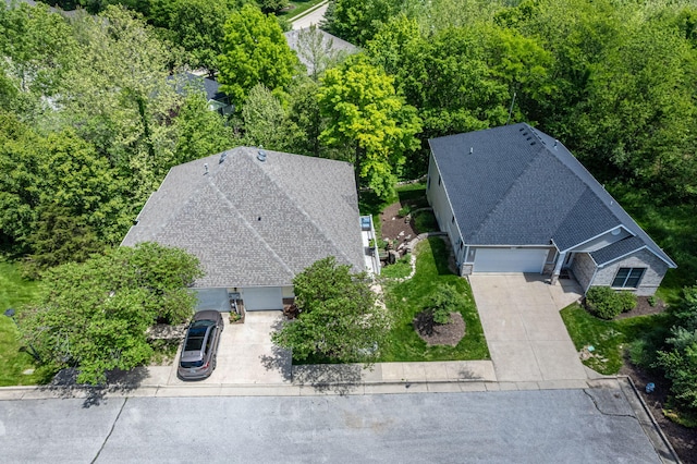 view of subject property