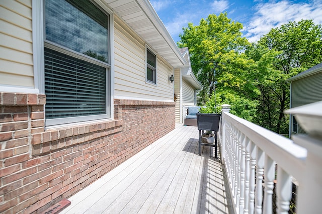 view of deck